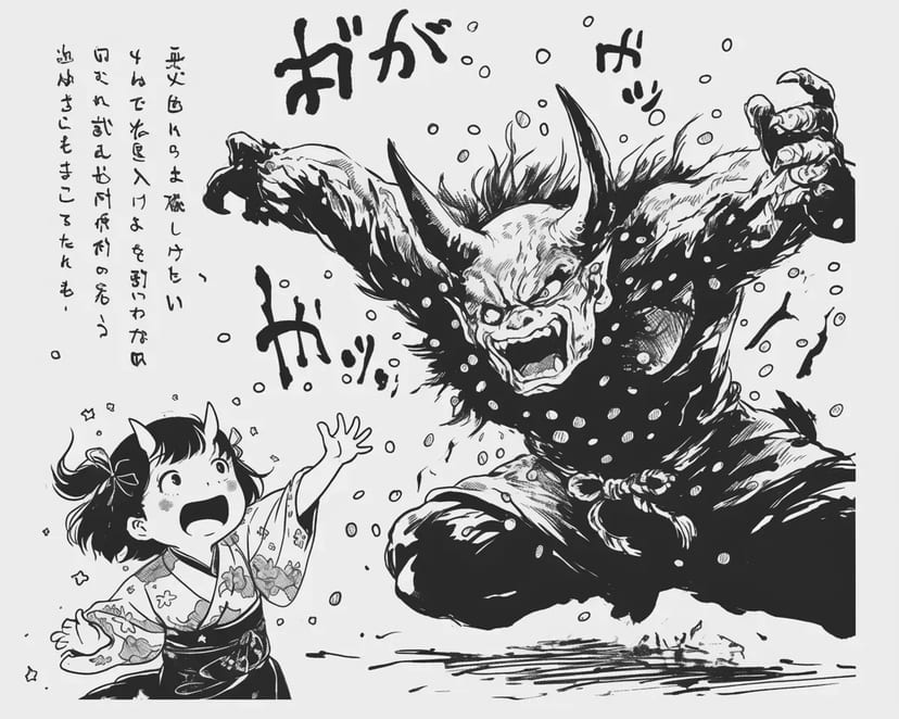 La Valiente Niña y el Demonio