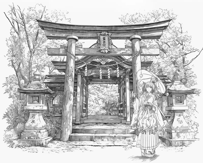 मंदिर की पुजारिन