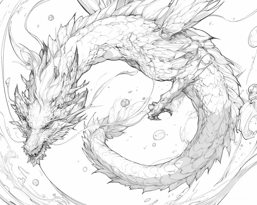 Dragón Gracioso en Vuelo