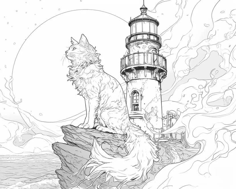 Chat Gardien du Phare